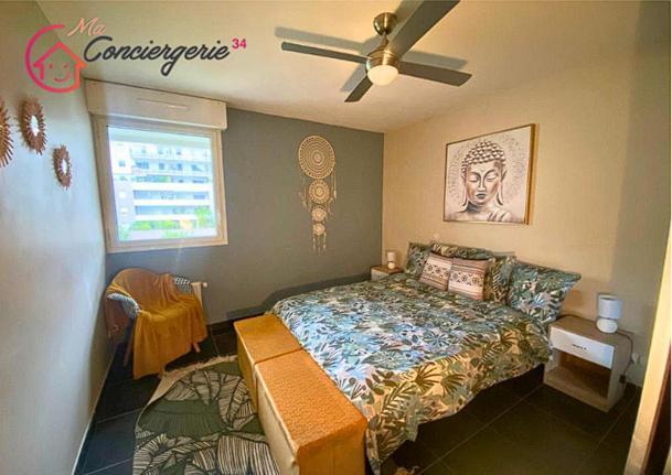 Spacieux T3 Standing Parking Prive Centre Apartamento Montpellier